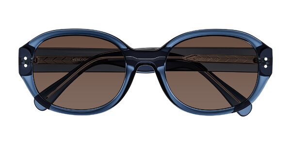 Front of Novak in Translucent Blue