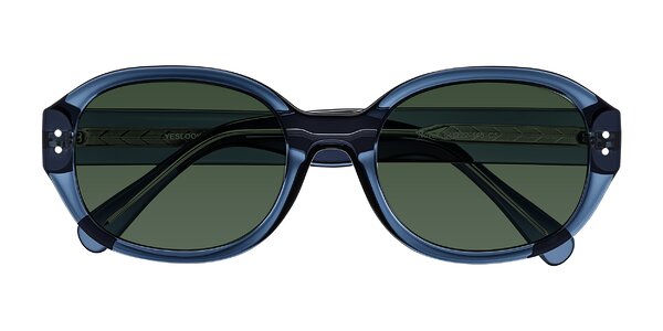 Front of Novak in Translucent Blue