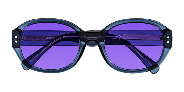 Front of Novak in Translucent Blue