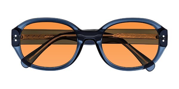 Front of Novak in Translucent Blue