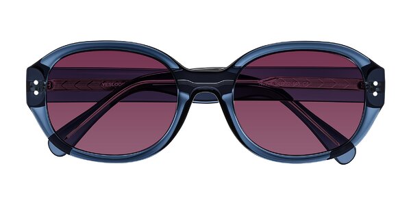 Front of Novak in Translucent Blue