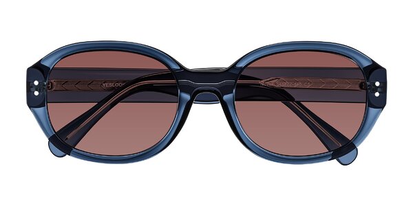 Front of Novak in Translucent Blue