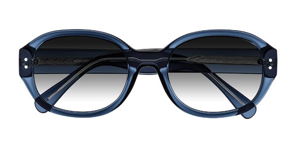 Front of Novak in Translucent Blue