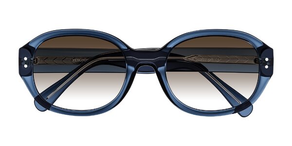 Front of Novak in Translucent Blue