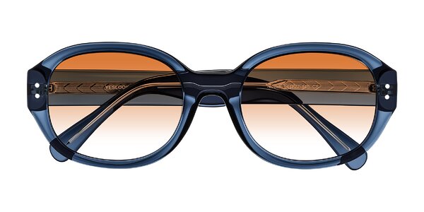 Front of Novak in Translucent Blue
