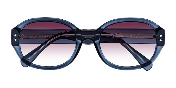 Front of Novak in Translucent Blue