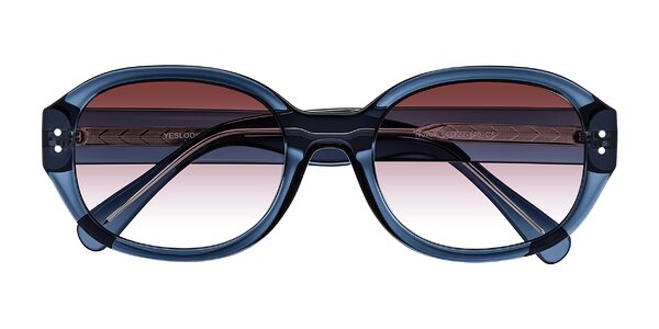 Front of Novak in Translucent Blue