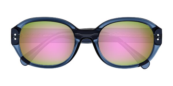Front of Novak in Translucent Blue