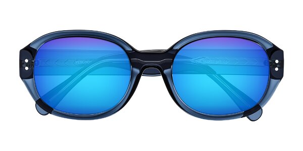 Front of Novak in Translucent Blue