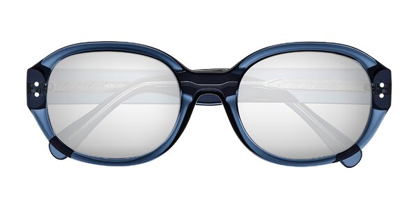 Front of Novak in Translucent Blue