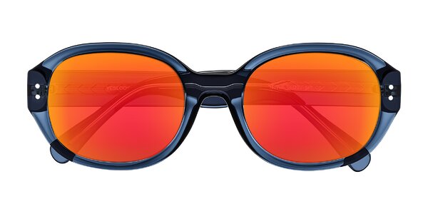 Front of Novak in Translucent Blue