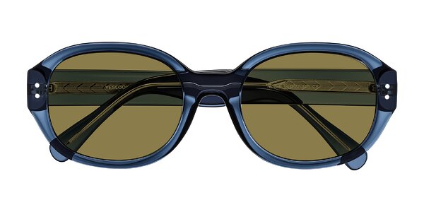 Front of Novak in Translucent Blue
