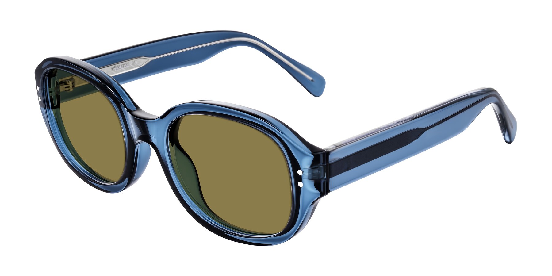 Angle of Novak in Translucent Blue with Brown Polarized Lenses