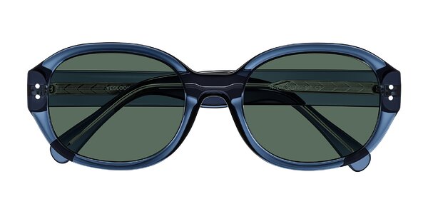 Front of Novak in Translucent Blue