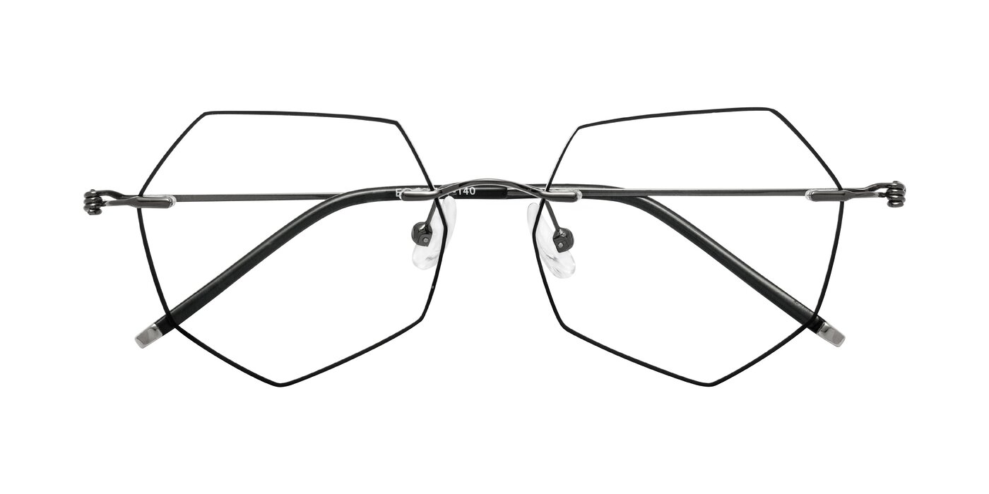 Y7003 - Black/Gunmetal Reading Glasses