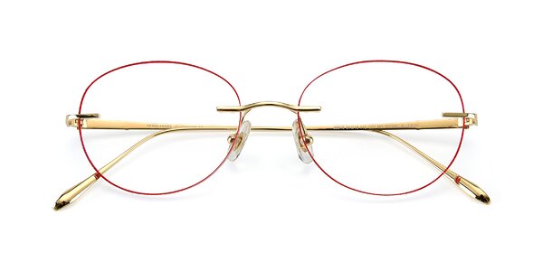 Front of Y7009 in Gold / Red