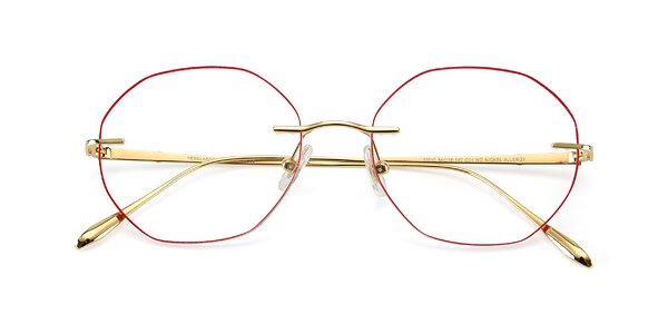 Front of Y7010 in Gold / Red