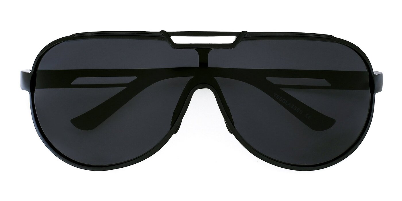 XD303 - Black Polarized Sunglasses