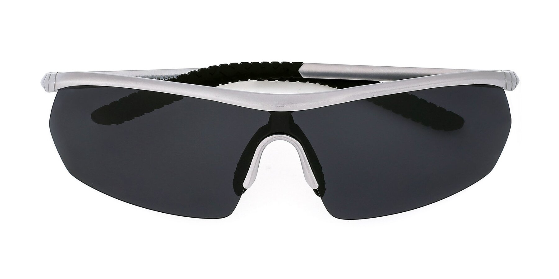Folded Front of XD304 in Silver with Gray Polarized TAC Lenses