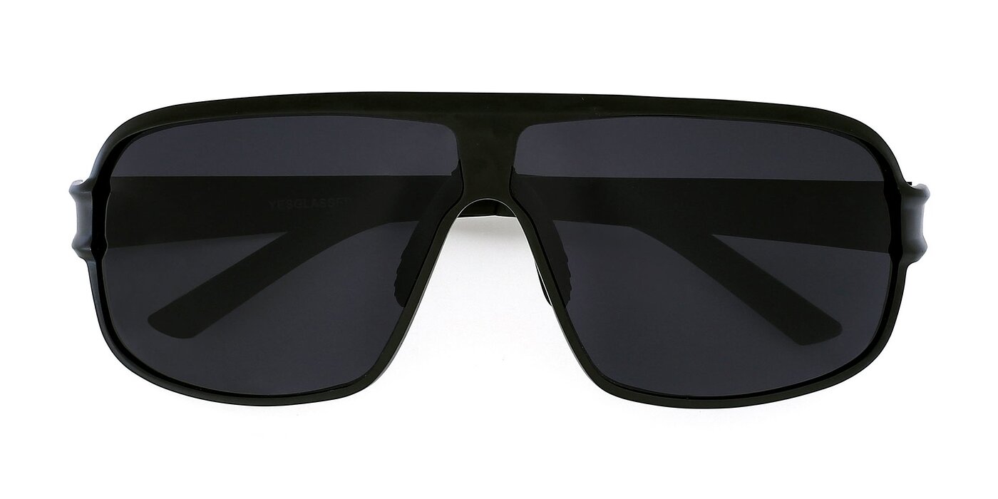 XD354 - Black Polarized Sunglasses