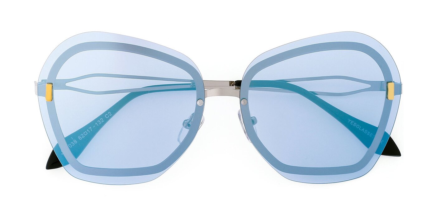 JC2038 - Silver Polarized Sunglasses