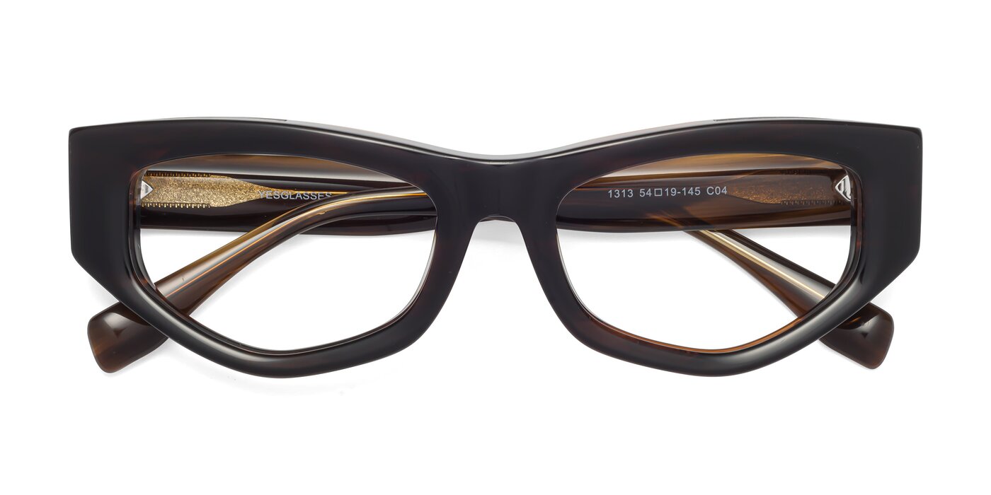 1313 - Brown Eyeglasses