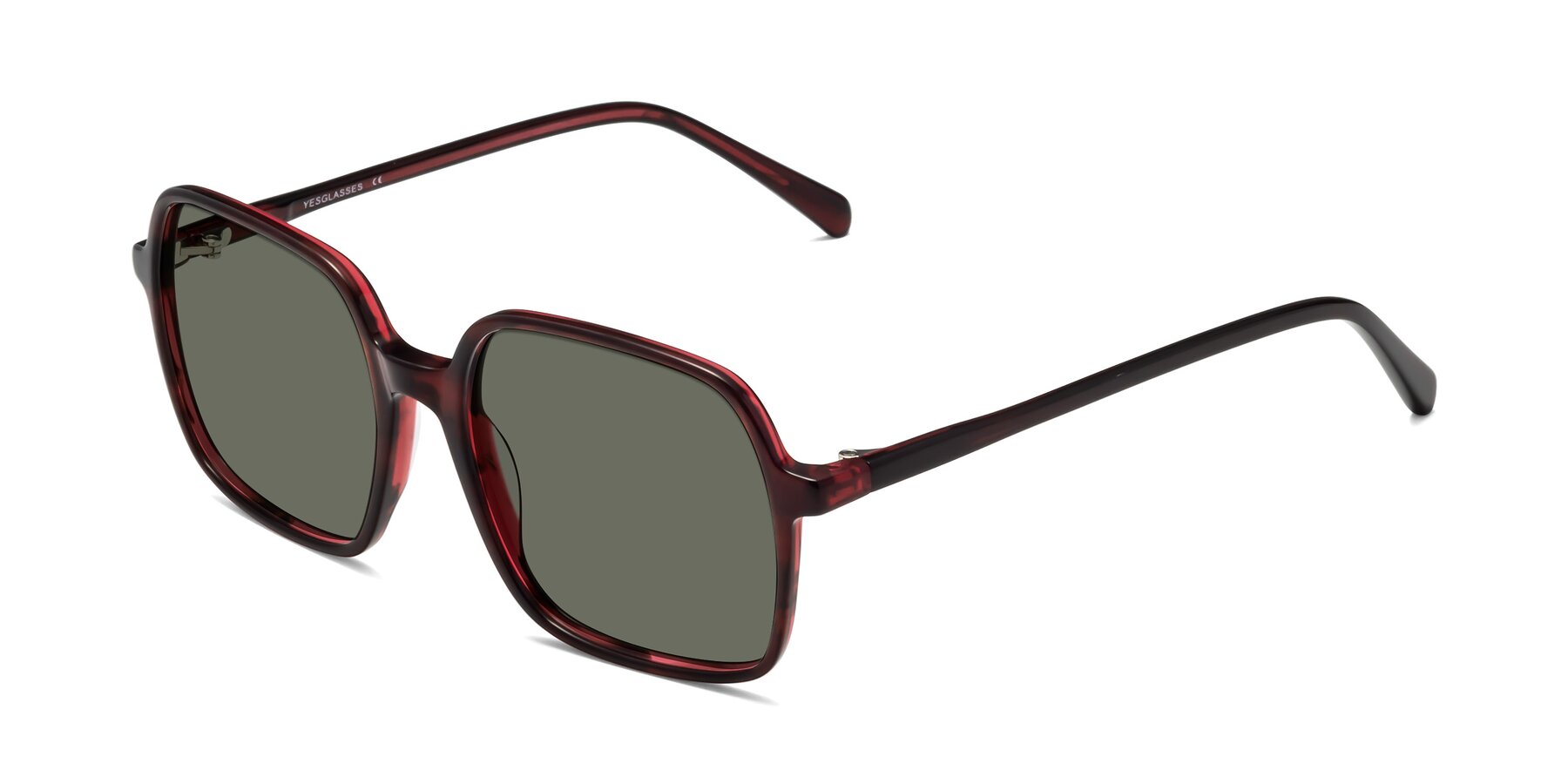 Angle of 1463 in Wine with Gray Polarized Lenses