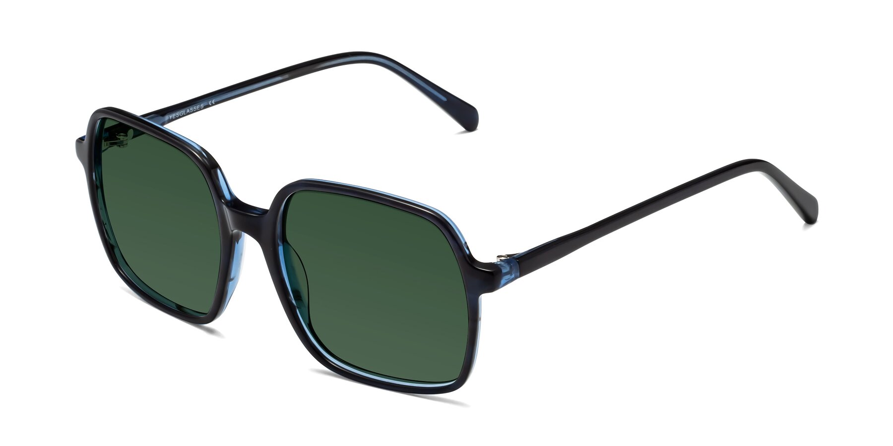 Angle of 1463 in Blue with Green Tinted Lenses