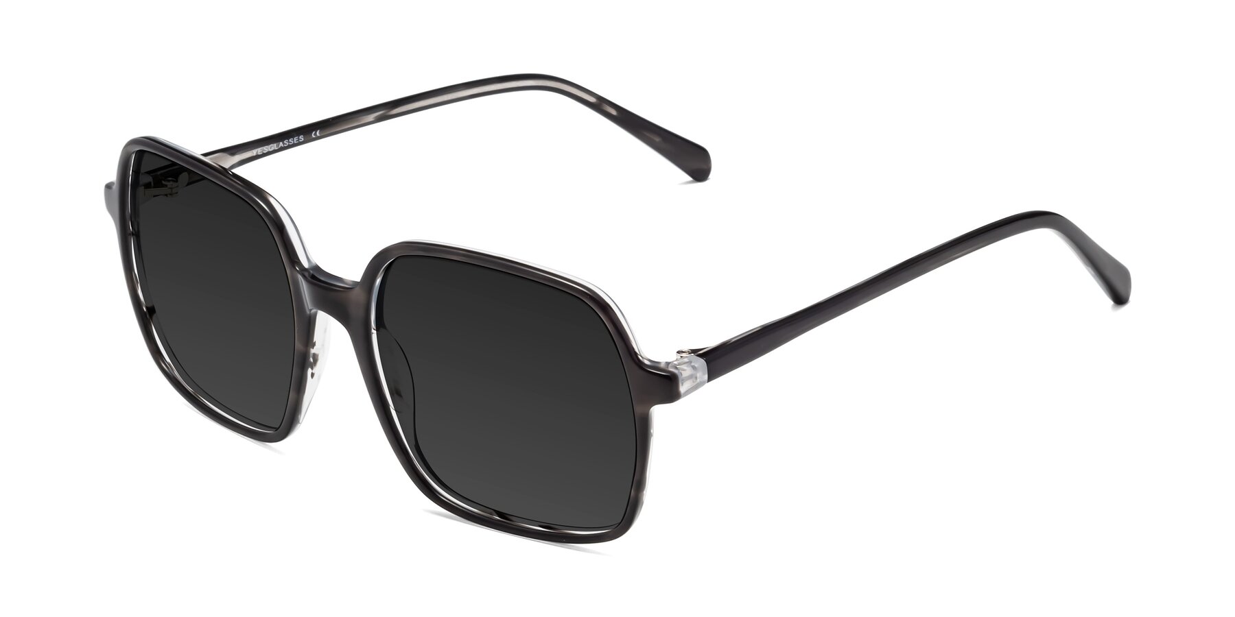 Angle of 1463 in Gray with Gray Polarized TAC Lenses
