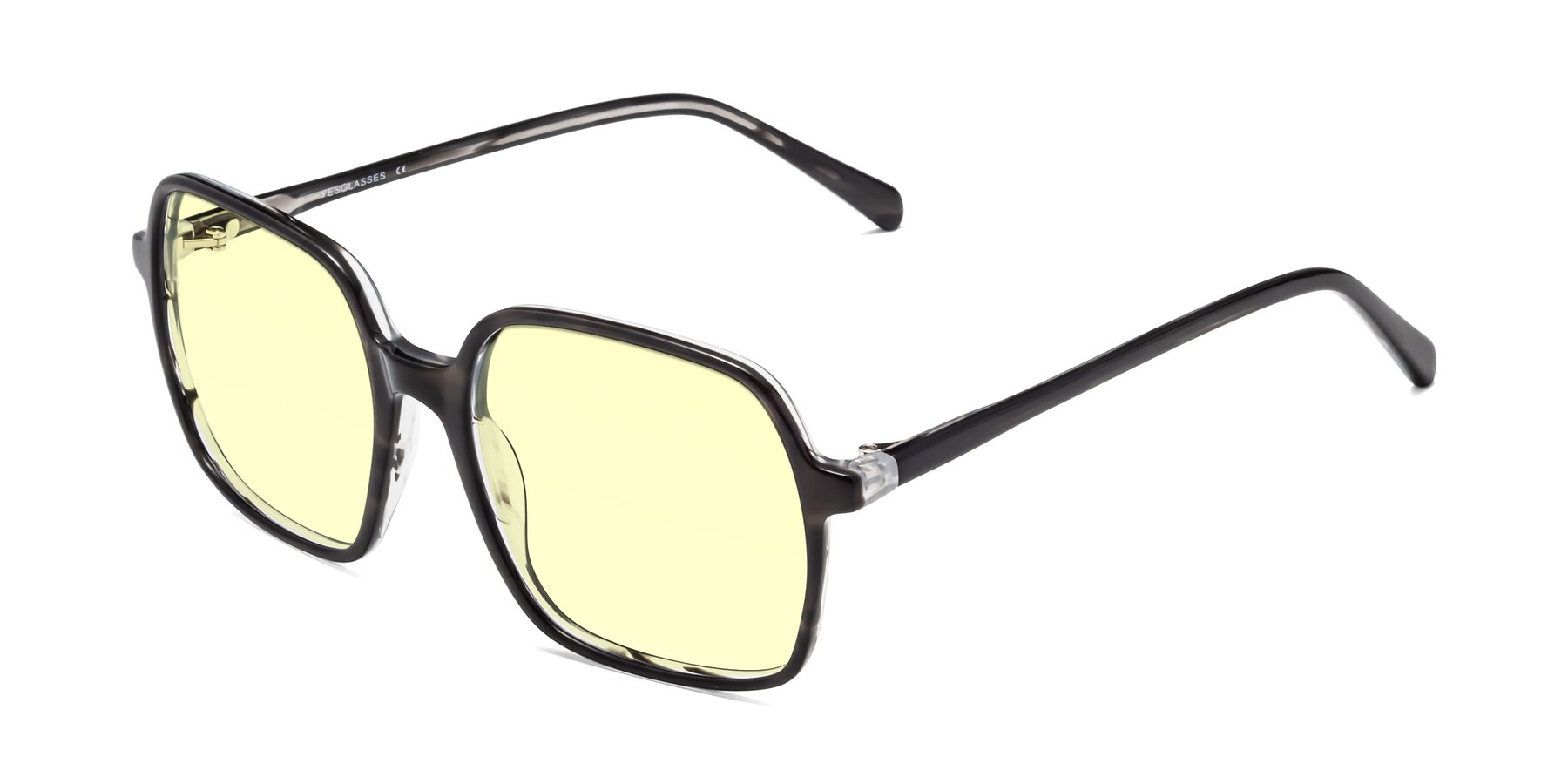 Angle of 1463 in Gray with Light Yellow Tinted Lenses