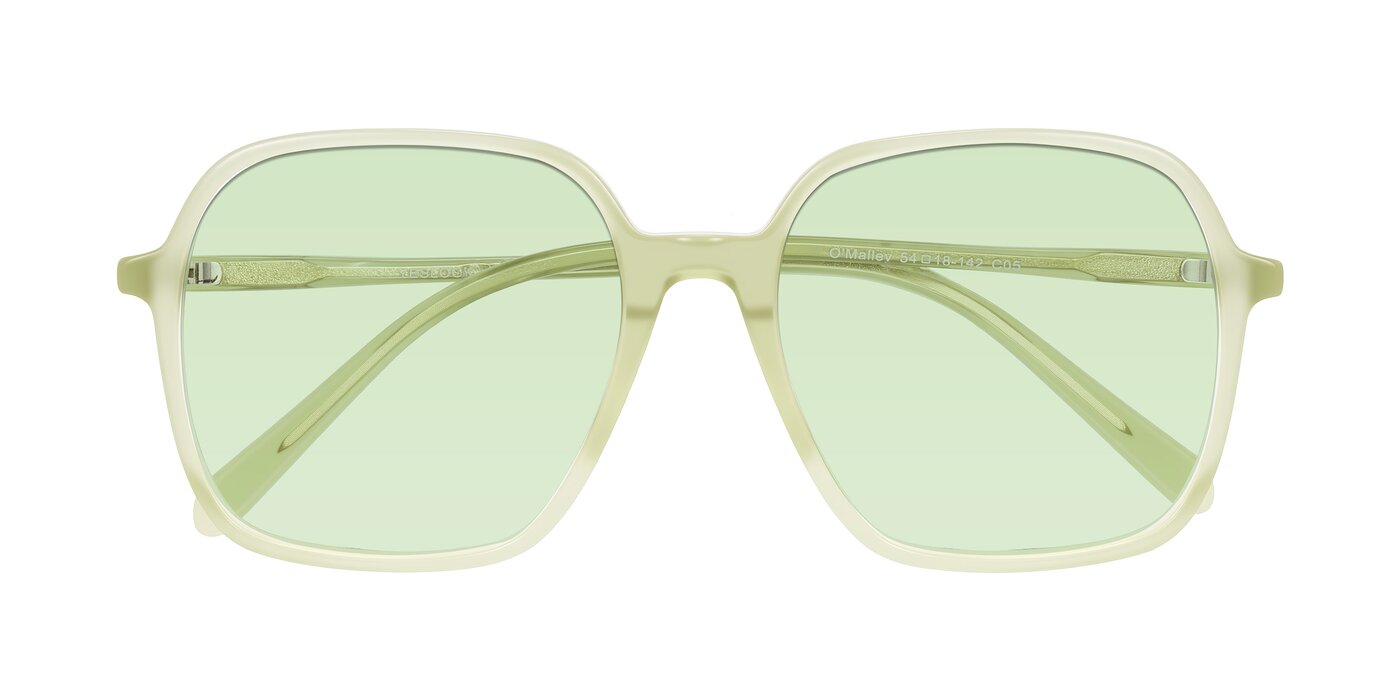 O'malley - Pastel Green Tinted Sunglasses