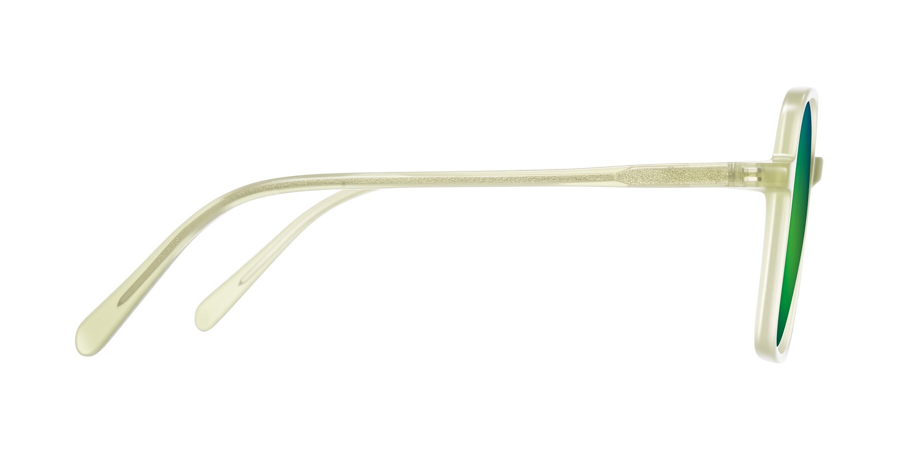 Side of O'malley in Pastel Green with Green Mirrored Lenses