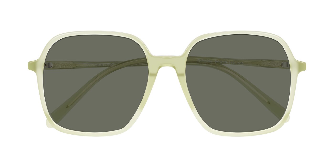 O'malley - Pastel Green Polarized Sunglasses