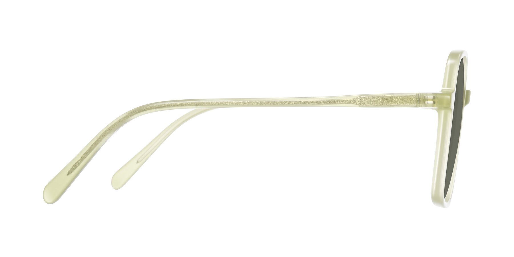 Side of O'malley in Pastel Green with Gray Polarized Lenses