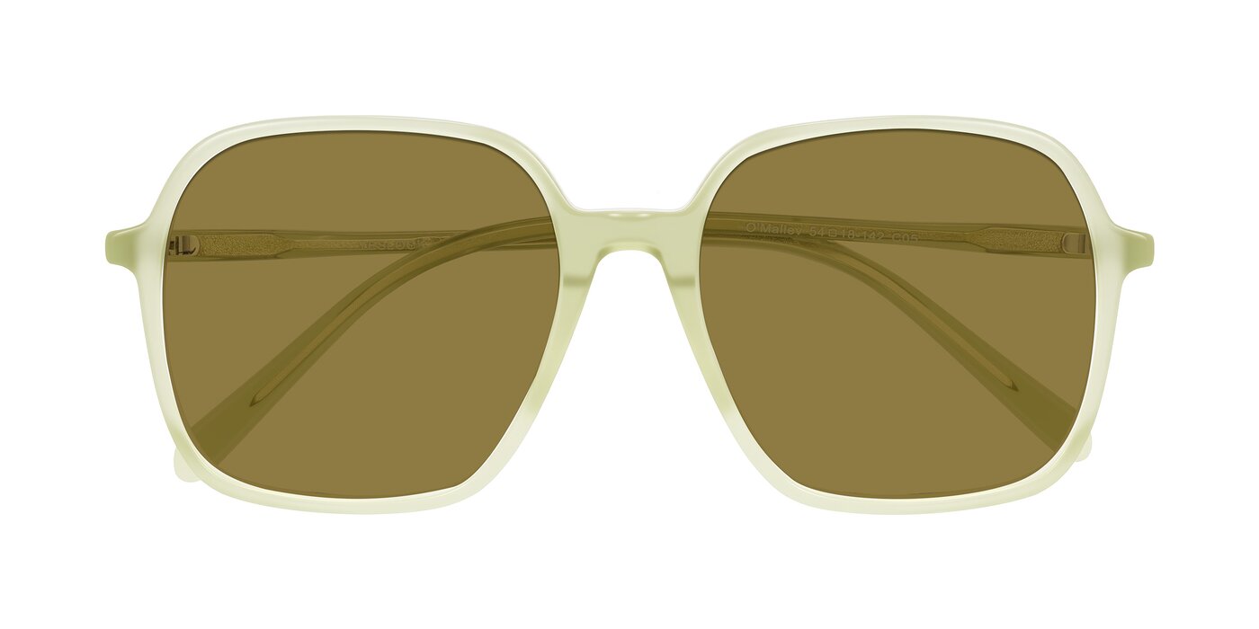 O'malley - Pastel Green Polarized Sunglasses