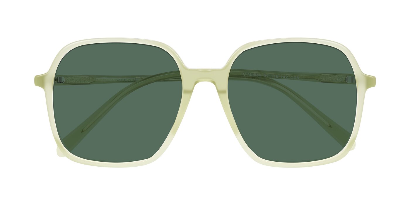 O'malley - Pastel Green Polarized Sunglasses