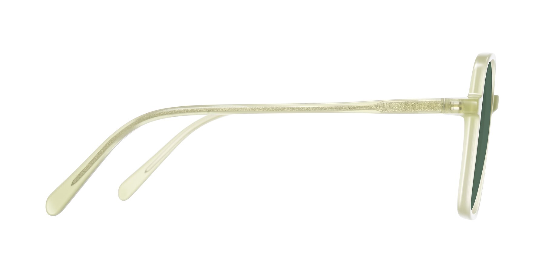 Side of O'malley in Pastel Green with Green Polarized Lenses