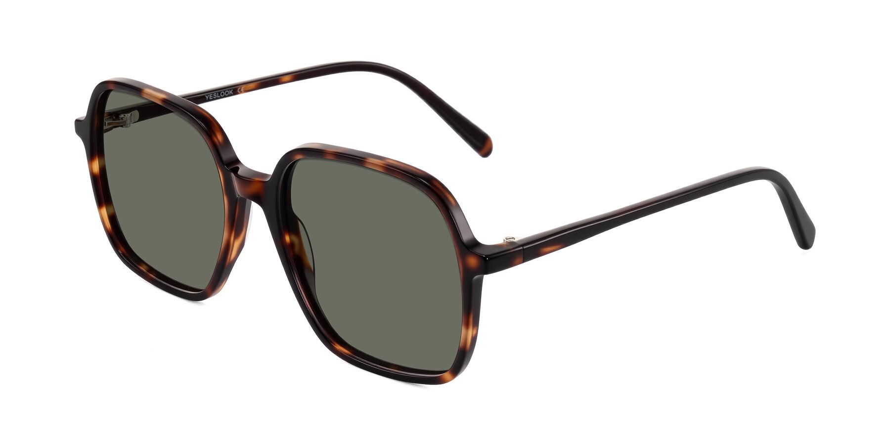 Angle of O'malley in Tortoise with Gray Polarized Lenses