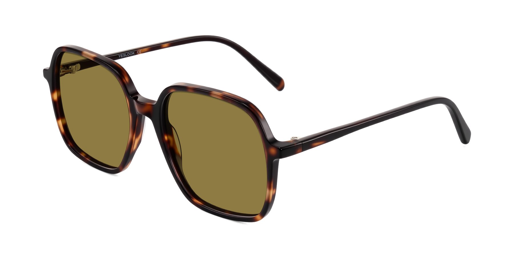 Angle of O'malley in Tortoise with Brown Polarized Lenses