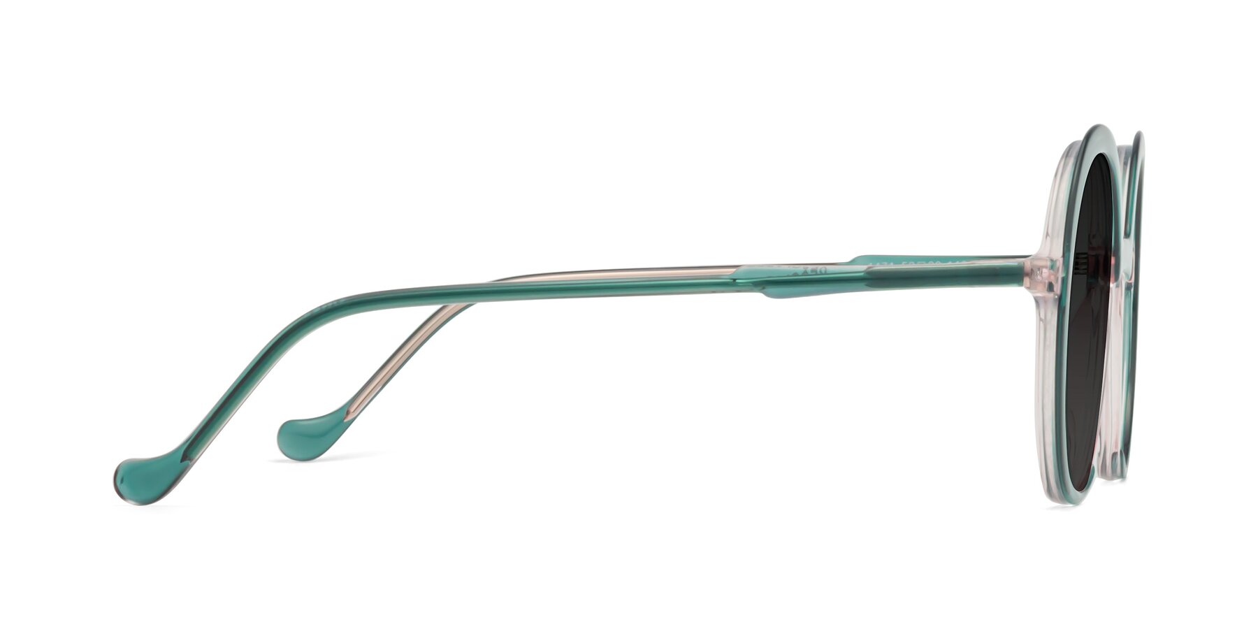 Side of 1471 in Green with Gray Polarized TAC Lenses