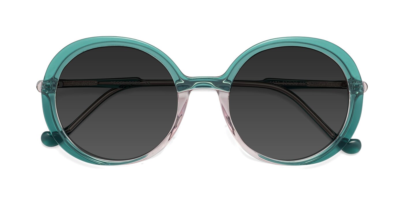 1471 - Green Tinted Sunglasses