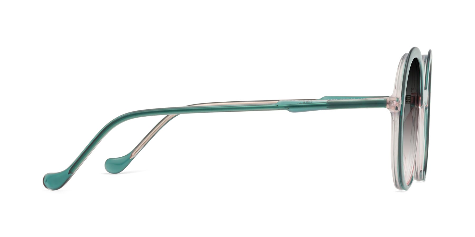 Side of 1471 in Green with Gray Gradient Lenses