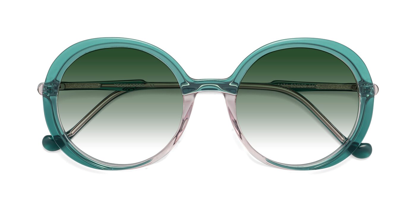 1471 - Green Gradient Sunglasses