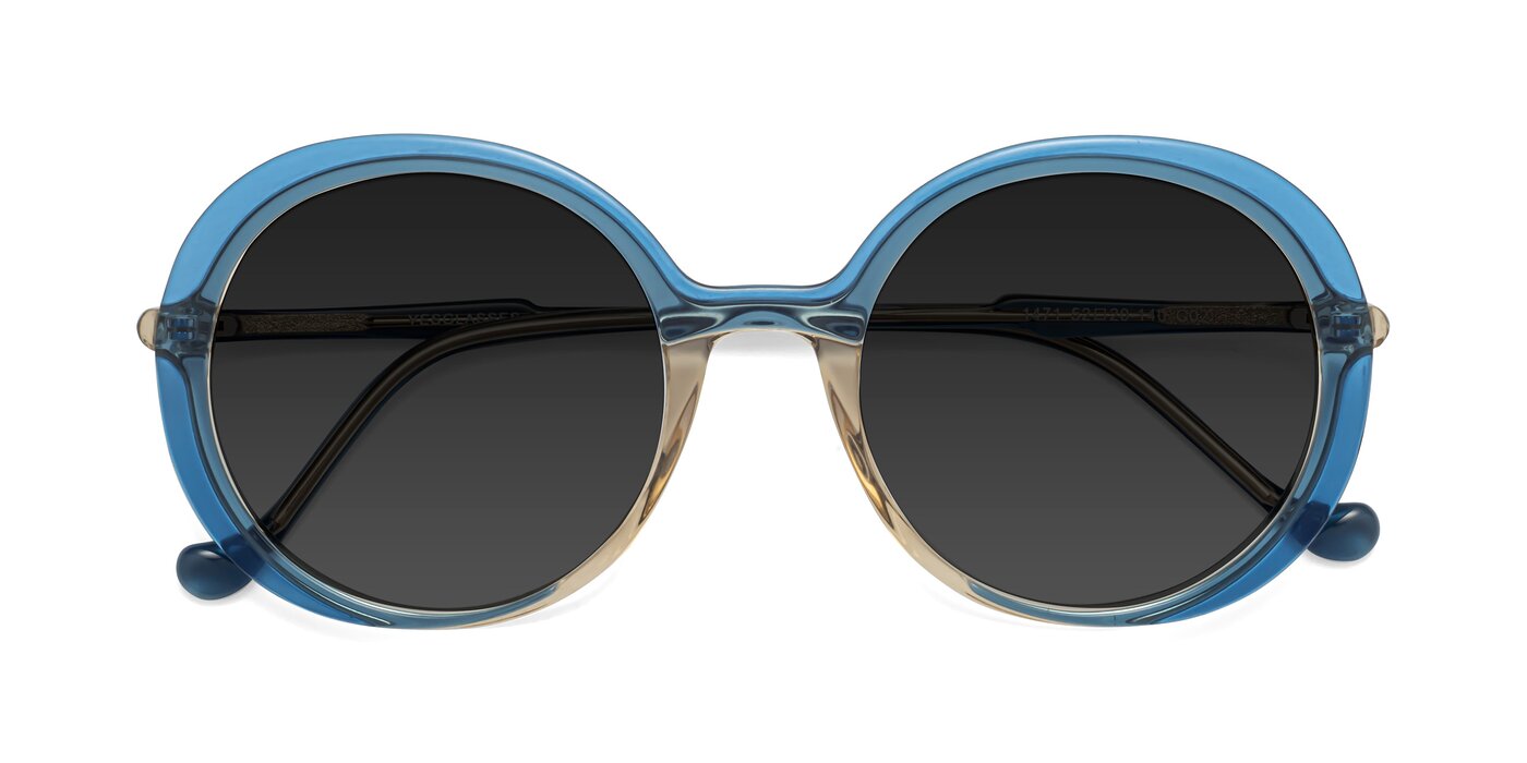 1471 - Blue Polarized Sunglasses