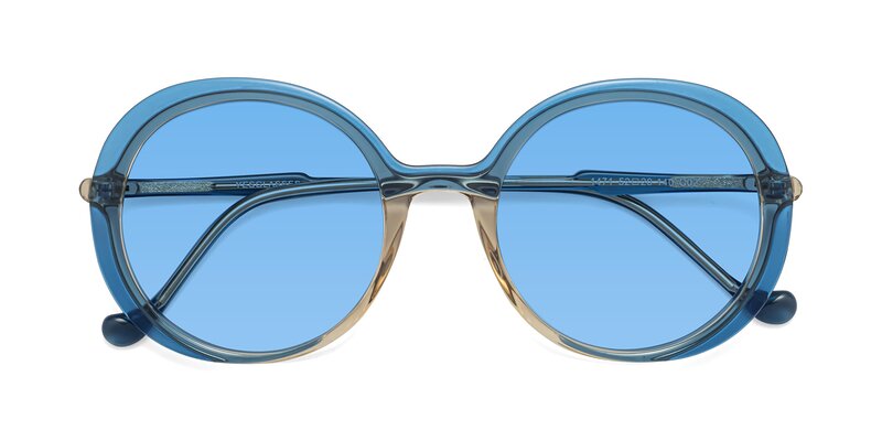 1471 - Blue Tinted Sunglasses