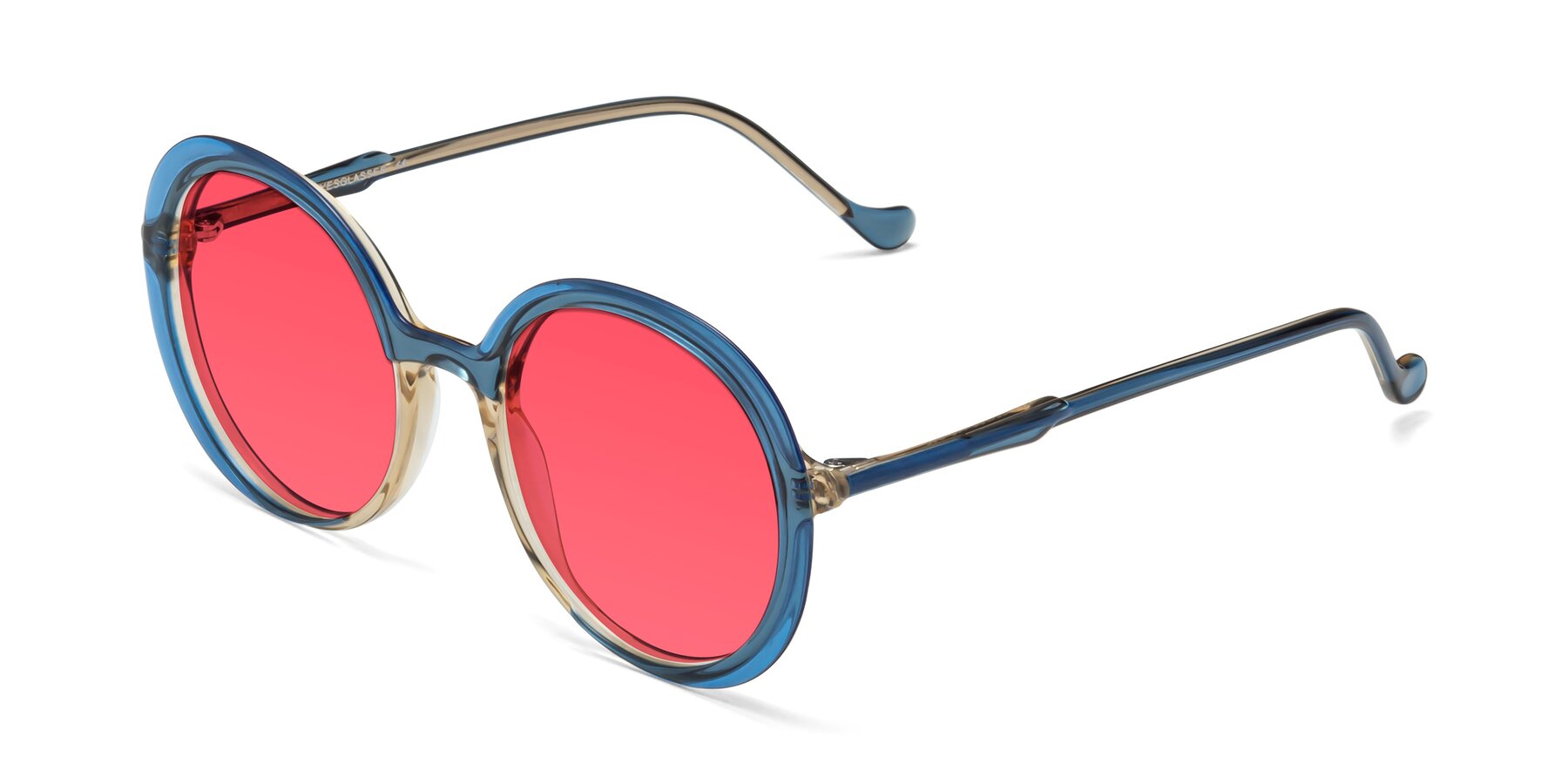 Angle of 1471 in Blue with Red Tinted Lenses