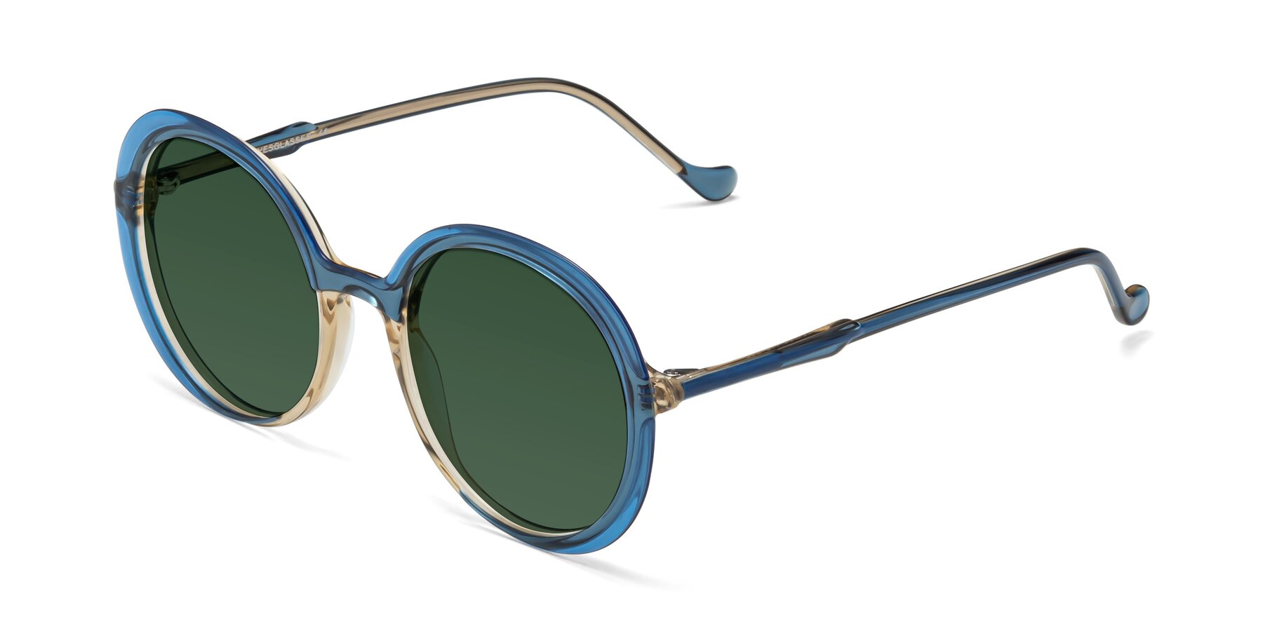 Angle of 1471 in Blue with Green Tinted Lenses