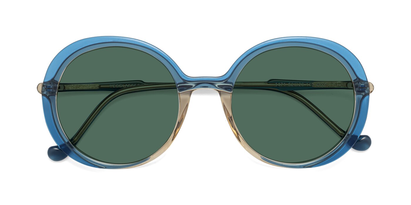 1471 - Blue Polarized Sunglasses