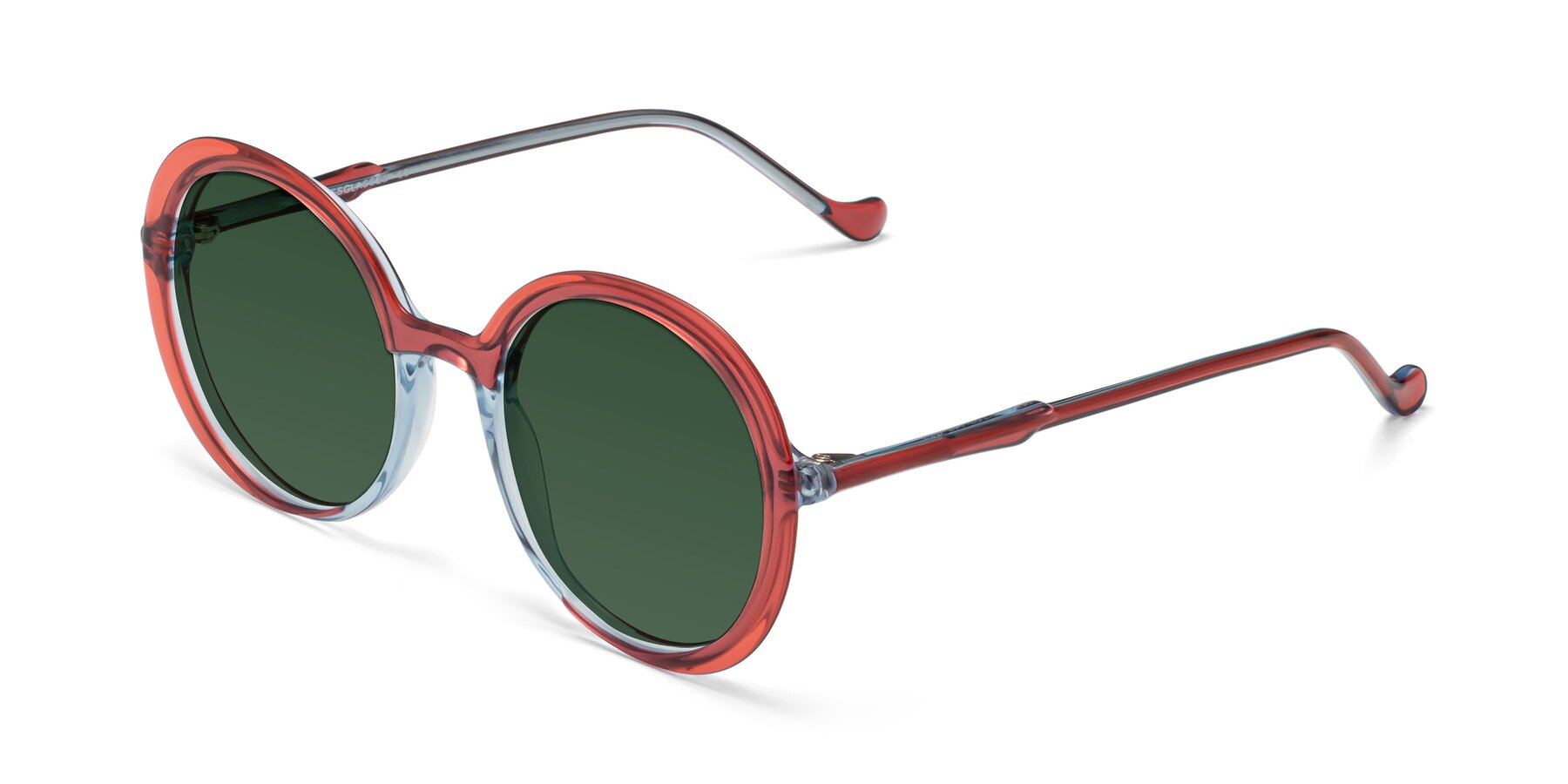 Angle of 1471 in Red with Green Tinted Lenses