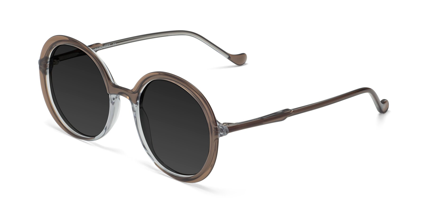 Angle of 1471 in Brown with Gray Polarized TAC Lenses